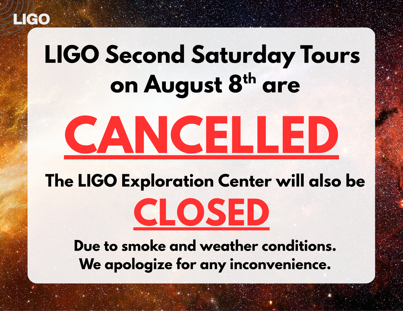 cancelled